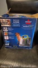MaxSold Auction: Bissell Little Green ProHeat Portable Carpet Cleaner - Kingston (Ontario, Canada) SELLER MANAGED Downsizing Online Auction - Canniff Place