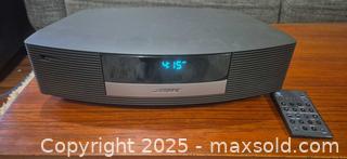 MaxSold Auction: Bose Wave Radio III Speakers system With remote  - Kingston (Ontario, Canada) SELLER MANAGED Downsizing Online Auction - Canniff Place