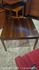 MaxSold Auction: Bruksbo Rosewood Coffee Table by Haug Snekkeri, Norway, MCM - Kingston (Ontario, Canada) SELLER MANAGED Downsizing Online Auction - Canniff Place