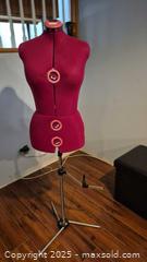 MaxSold Auction: Large Adjustable Dress Form Mannequin, Deep Pink/Purple - Kingston (Ontario, Canada) SELLER MANAGED Downsizing Online Auction - Canniff Place