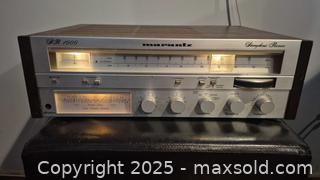 MaxSold Auction: Marantz SR 1000 Stereophonic Receiver Classic Silverface - Kingston (Ontario, Canada) SELLER MANAGED Downsizing Online Auction - Canniff Place