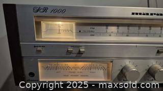 MaxSold Auction: Marantz SR 1000 Stereophonic Receiver Classic Silverface - Kingston (Ontario, Canada) SELLER MANAGED Downsizing Online Auction - Canniff Place