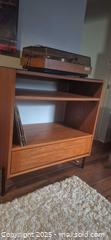 MaxSold Auction: Mid-Century Teak Record Console Shelving Unit - Kingston (Ontario, Canada) SELLER MANAGED Downsizing Online Auction - Canniff Place