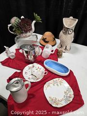 MaxSold Auction: Antiques mix decor lot with Owl - Toronto (Ontario, Canada) SELLER MANAGED Downsizing Online Auction - Carlingview Drive