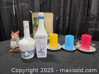 MaxSold Auction: Bright Colour Candles and Milk Glass / Collector Items - Toronto (Ontario, Canada) SELLER MANAGED Downsizing Online Auction - Carlingview Drive