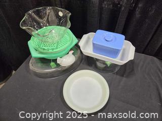 MaxSold Auction: Green Vintage Dishes Tupperware etc  - Toronto (Ontario, Canada) SELLER MANAGED Downsizing Online Auction - Carlingview Drive