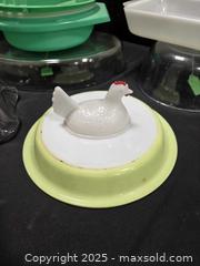 MaxSold Auction: Green Vintage Dishes Tupperware etc  - Toronto (Ontario, Canada) SELLER MANAGED Downsizing Online Auction - Carlingview Drive