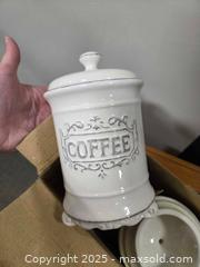 MaxSold Auction: New canister gift set, vegetable baskets &#38; more  - Toronto (Ontario, Canada) SELLER MANAGED Downsizing Online Auction - Carlingview Drive