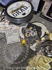 MaxSold Auction: Pressed Glass + Party supplies  - Toronto (Ontario, Canada) SELLER MANAGED Downsizing Online Auction - Carlingview Drive