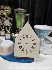 MaxSold Auction: Vintage Glass, Metal clock face and more - Toronto (Ontario, Canada) SELLER MANAGED Downsizing Online Auction - Carlingview Drive