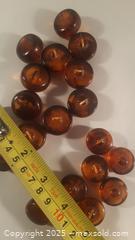 MaxSold Auction: 18 Bakelite Vintage Buttons Amber Style 2 Sizes - Toronto (Ontario, Canada) SELLER MANAGED Downsizing Online Auction - Junction Road 