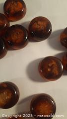 MaxSold Auction: 20 Bakelite Darker Vintage 4 Hole Cross Stitch Buttons - Toronto (Ontario, Canada) SELLER MANAGED Downsizing Online Auction - Junction Road 