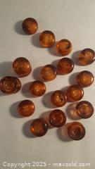 MaxSold Auction: 20 Bakelite Vintage Buttons Amber Style - Toronto (Ontario, Canada) SELLER MANAGED Downsizing Online Auction - Junction Road 