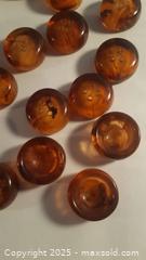 MaxSold Auction: 20 Bakelite Vintage Buttons Amber Style - Toronto (Ontario, Canada) SELLER MANAGED Downsizing Online Auction - Junction Road 