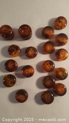 MaxSold Auction: 20 Bakelite Vintage Buttons Amber Style - Toronto (Ontario, Canada) SELLER MANAGED Downsizing Online Auction - Junction Road 