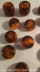 MaxSold Auction: 20 Bakelite Vintage Buttons Amber Style - Toronto (Ontario, Canada) SELLER MANAGED Downsizing Online Auction - Junction Road 