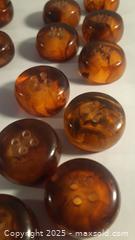 MaxSold Auction: 20 Bakelite Vintage Buttons Amber Style - Toronto (Ontario, Canada) SELLER MANAGED Downsizing Online Auction - Junction Road 