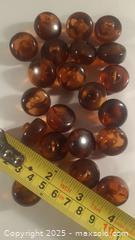 MaxSold Auction: 21 Bakelite Vintage Amber Style Buttons - Toronto (Ontario, Canada) SELLER MANAGED Downsizing Online Auction - Junction Road 