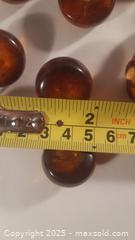 MaxSold Auction: 23 Bakelite Vintage Amber Coloured Buttons - Toronto (Ontario, Canada) SELLER MANAGED Downsizing Online Auction - Junction Road 