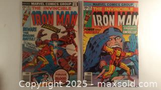MaxSold Auction: 2 Classic Invincible Iron Man Comic Books 89 90 - Toronto (Ontario, Canada) SELLER MANAGED Downsizing Online Auction - Junction Road 