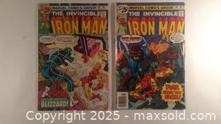 MaxSold Auction: 2 Classic Mid School Era Invincible Iron Man Comic Books 86 88 - Toronto (Ontario, Canada) SELLER MANAGED Downsizing Online Auction - Junction Road 