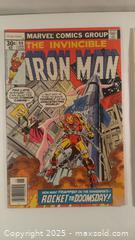 MaxSold Auction: 2 Classic Mid School Era Invincible Iron Man Comic Books 99 105 - Toronto (Ontario, Canada) SELLER MANAGED Downsizing Online Auction - Junction Road 