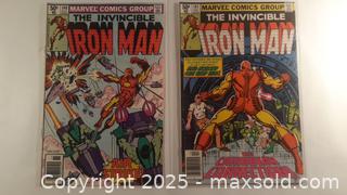 MaxSold Auction: 2 Invincible Iron Man Comics 140 141 Tony Stark - Toronto (Ontario, Canada) SELLER MANAGED Downsizing Online Auction - Junction Road 