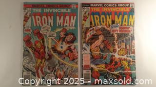MaxSold Auction: 2 Invincible Iron Man Comics 93 94 - Marvel Bronze Era - Toronto (Ontario, Canada) SELLER MANAGED Downsizing Online Auction - Junction Road 