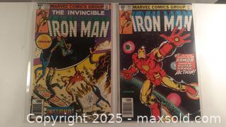 MaxSold Auction: 2 Iron Man Comics 137 142 Marvel - First Appearance - Toronto (Ontario, Canada) SELLER MANAGED Downsizing Online Auction - Junction Road 