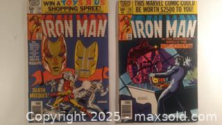 MaxSold Auction: 2 Iron Man Comics 138 139 Marvel Books - Toronto (Ontario, Canada) SELLER MANAGED Downsizing Online Auction - Junction Road 
