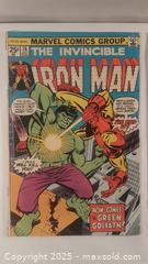 MaxSold Auction: 2 Iron Man Comics 69 76 Cartoon Books Original First Release - Toronto (Ontario, Canada) SELLER MANAGED Downsizing Online Auction - Junction Road 