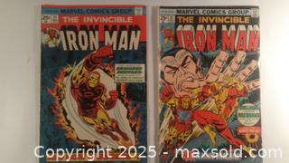 MaxSold Auction: 2 Iron Man Comics 71 81 Marvel Original Books - Toronto (Ontario, Canada) SELLER MANAGED Downsizing Online Auction - Junction Road 