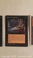 MaxSold Auction: 3 Magic the Gathering Cards - Toronto (Ontario, Canada) SELLER MANAGED Downsizing Online Auction - Junction Road 