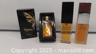 MaxSold Auction: 3 Mini Perfume Bob Mackie Alfred Sung - Toronto (Ontario, Canada) SELLER MANAGED Downsizing Online Auction - Junction Road 