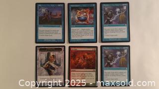 MaxSold Auction: 6 Magic the Gathering Cards - Toronto (Ontario, Canada) SELLER MANAGED Downsizing Online Auction - Junction Road 