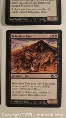 MaxSold Auction: 6 Magic the Gathering Relentless Rats - Toronto (Ontario, Canada) SELLER MANAGED Downsizing Online Auction - Junction Road 