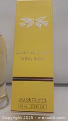 MaxSold Auction: Original Nina Ricci Perfume Lair Du Temps 75 Ml BNIB  - Toronto (Ontario, Canada) SELLER MANAGED Downsizing Online Auction - Junction Road 