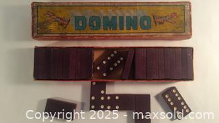 MaxSold Auction: Vintage Domino Box 27 Count 1930's - Toronto (Ontario, Canada) SELLER MANAGED Downsizing Online Auction - Junction Road 