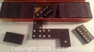 MaxSold Auction: Vintage Domino Box 27 Count 1930's - Toronto (Ontario, Canada) SELLER MANAGED Downsizing Online Auction - Junction Road 
