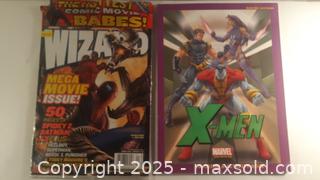 MaxSold Auction: Wizard 2004 Magazine Spider Man Xmen - Toronto (Ontario, Canada) SELLER MANAGED Downsizing Online Auction - Junction Road 