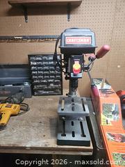 MaxSold Auction: Assorted Workshop Tools Lot with Craftsman Drill Press & Toolbox - Ottawa (Ontario, Canada) PARTNER MANAGED Estate Online Auction - Thorncliff Place