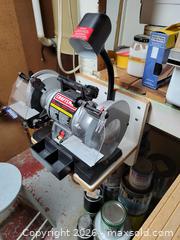 MaxSold Auction: Craftsman 6" Double Wheel Bench Grinder, 1/3 HP, 120V - Ottawa (Ontario, Canada) PARTNER MANAGED Estate Online Auction - Thorncliff Place