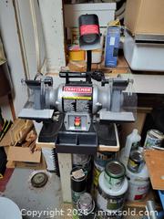 MaxSold Auction: Craftsman 6" Double Wheel Bench Grinder, 1/3 HP, 120V - Ottawa (Ontario, Canada) PARTNER MANAGED Estate Online Auction - Thorncliff Place