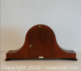 MaxSold Auction: Hermle Mantel/Shelf Clock — Wood Case, Mechanical Movement - Ottawa (Ontario, Canada) PARTNER MANAGED Estate Online Auction - Thorncliff Place