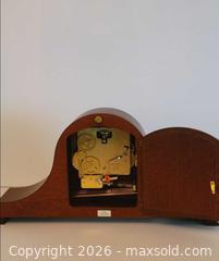 MaxSold Auction: Hermle Mantel/Shelf Clock — Wood Case, Mechanical Movement - Ottawa (Ontario, Canada) PARTNER MANAGED Estate Online Auction - Thorncliff Place