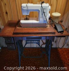 MaxSold Auction: Kenmore Electric Sewing Machine, Singer Treadle Cabinet & Accessories - Ottawa (Ontario, Canada) PARTNER MANAGED Estate Online Auction - Thorncliff Place