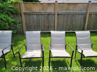 MaxSold Auction: Outdoor Patio Dining Set, Square Table with 4 Chairs - Ottawa (Ontario, Canada) PARTNER MANAGED Estate Online Auction - Thorncliff Place