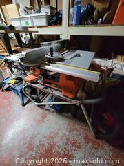 MaxSold Auction: RIDGID Table Saw with Work'n Haul Rolling Stand - Ottawa (Ontario, Canada) PARTNER MANAGED Estate Online Auction - Thorncliff Place