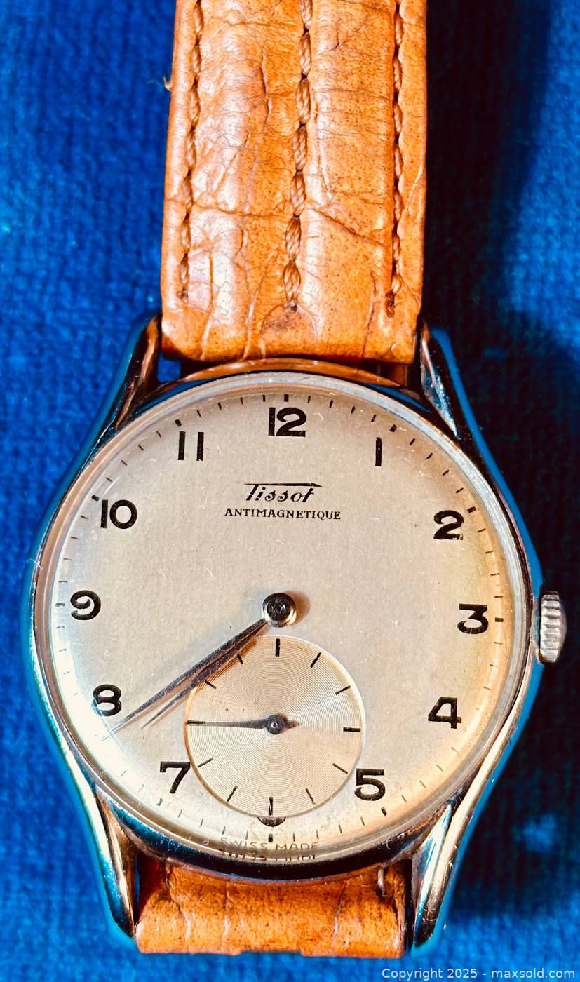 1940s-50s Tissot Antimagnetique Manual-Wind Men's Watch | Maxsold