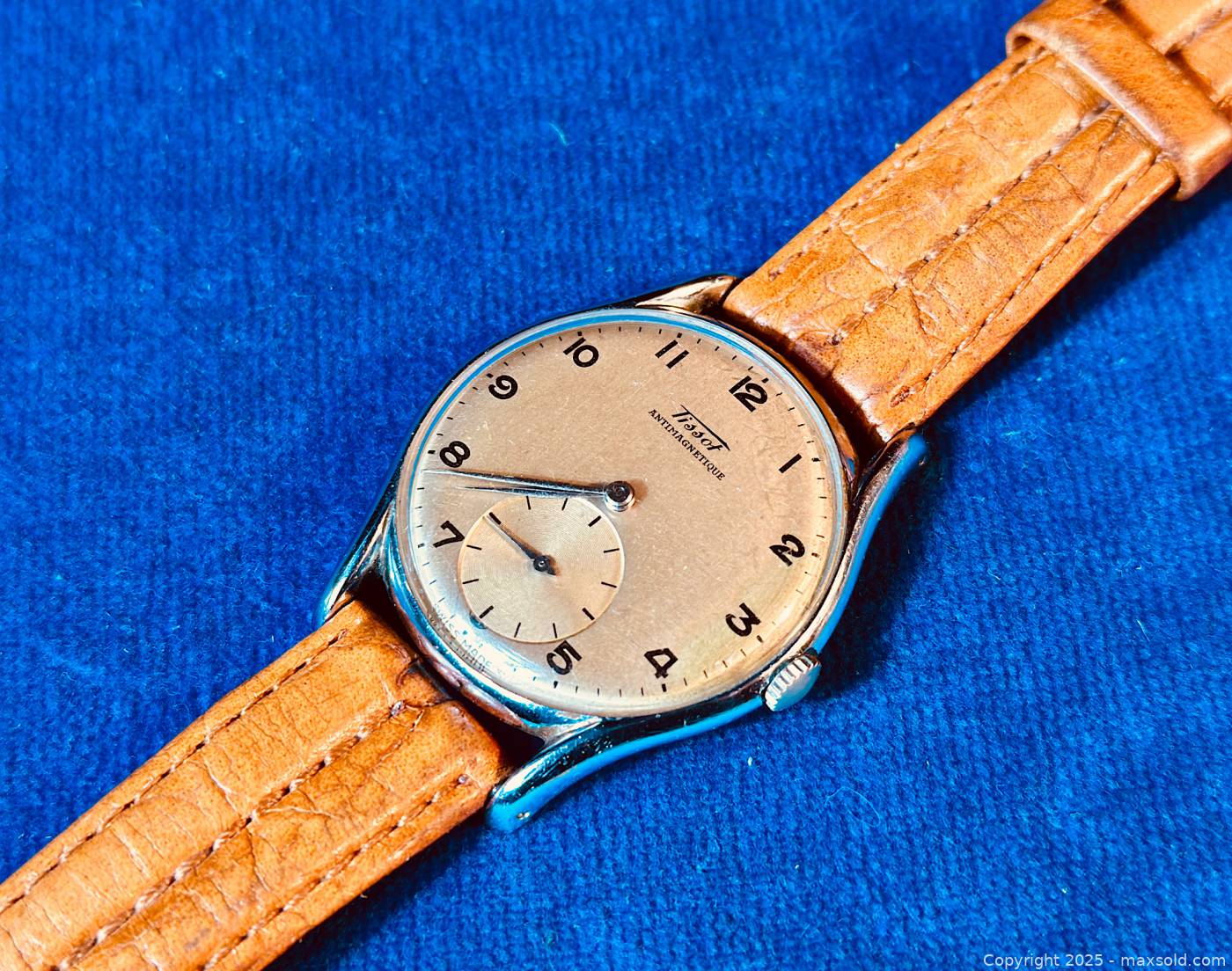 1940s-50s Tissot Antimagnetique Manual-Wind Men